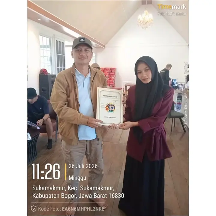 Serah Terima Legalitas Tanah Kavling Nuansa Alam (2)
