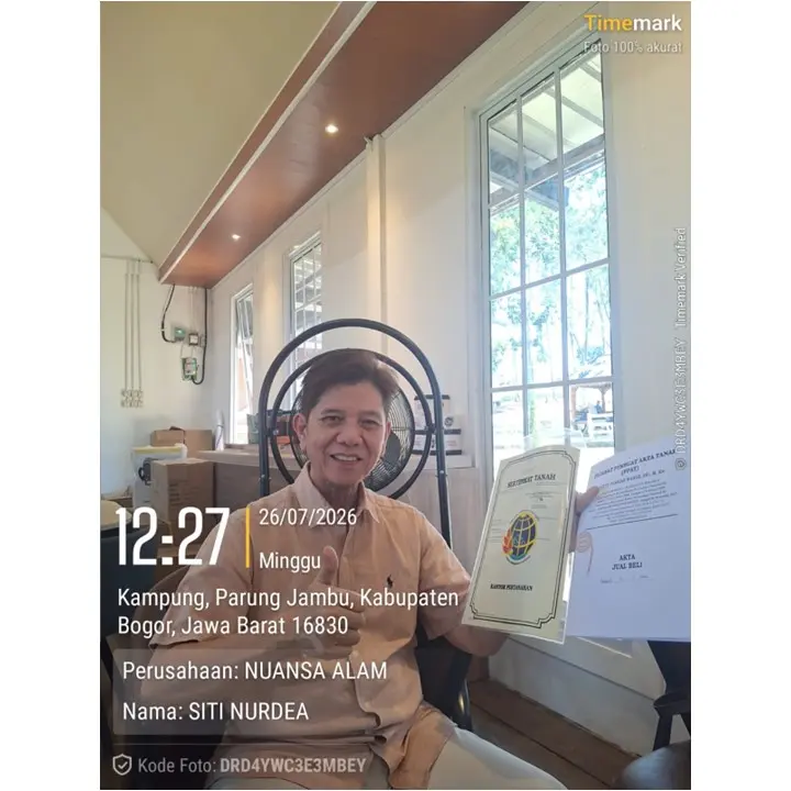 Serah Terima Legalitas Tanah Kavling Nuansa Alam (6)